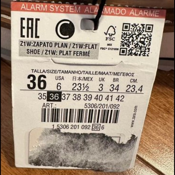 ZARA Woman Silver Metallic Mirror Platform Lace Up Oxford Derby - Picture 3 of 4